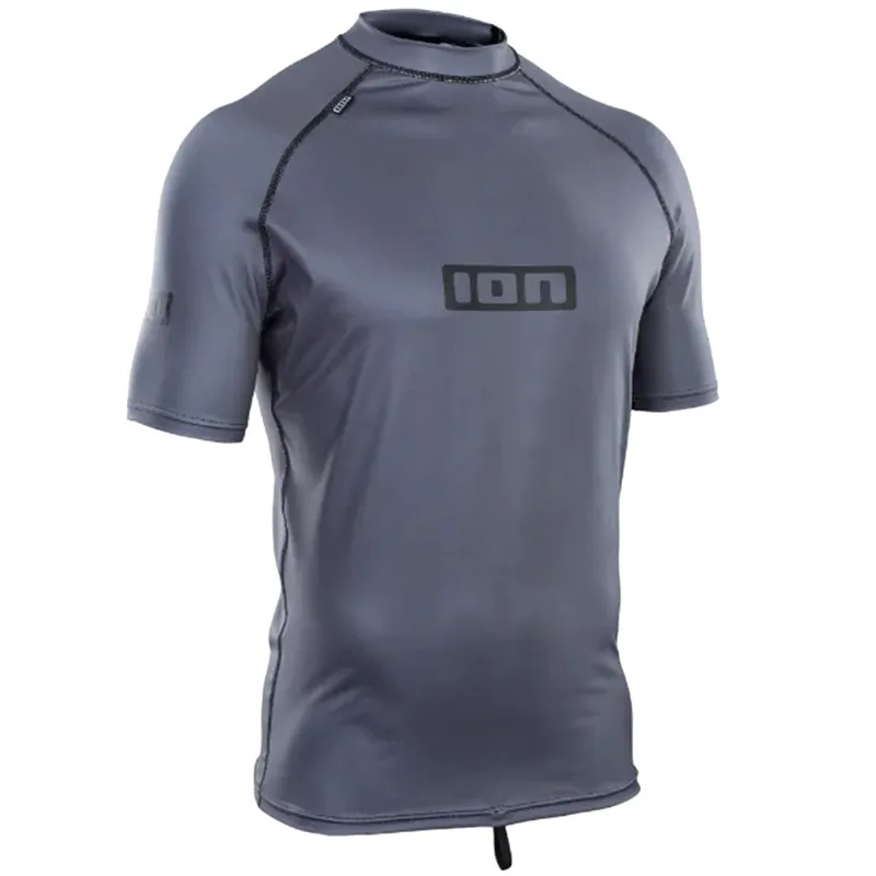 ION Promo Rashguard Shortsleeve UV-Shirt Steel Blue- S
