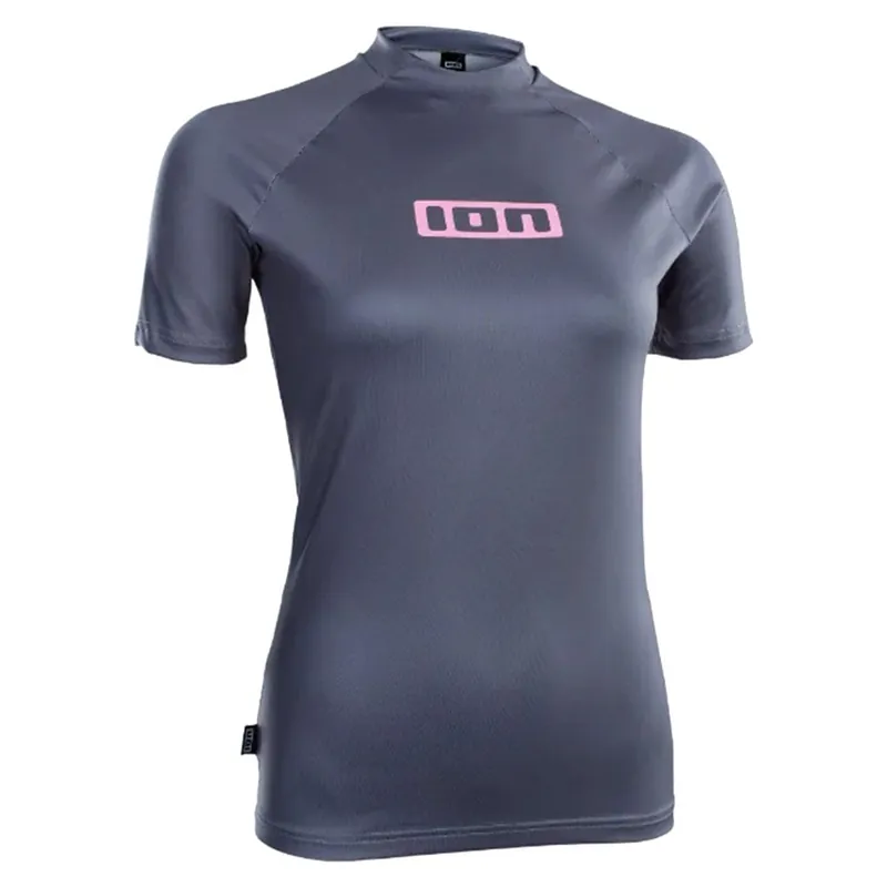 ION Promo Rashguard Shortsleeve Wassershirt Steel Blue- S