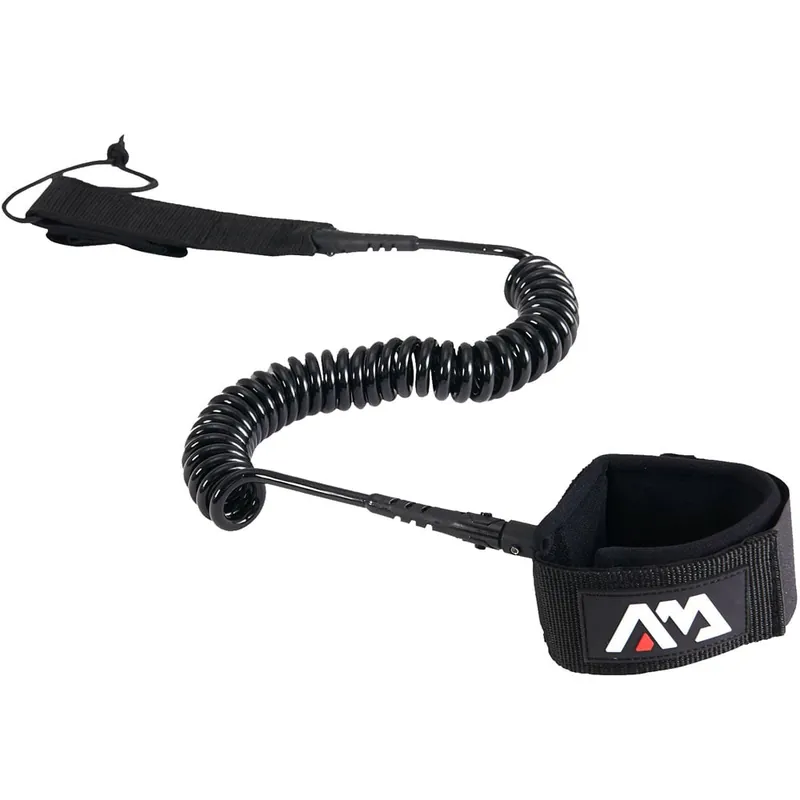 Aqua Marina Coil Leash Leine Black-