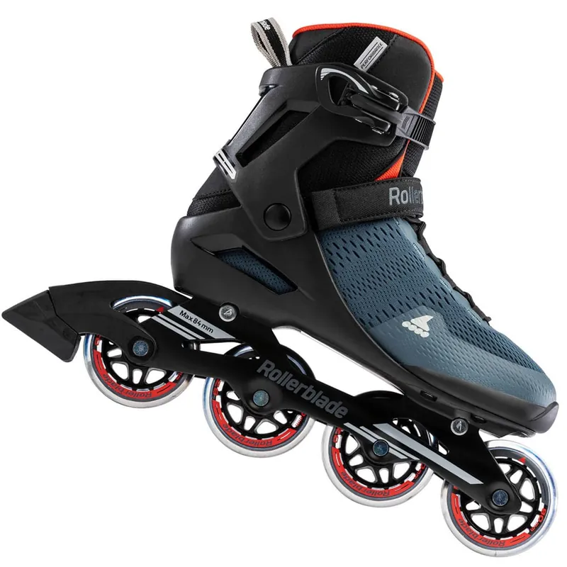 Rollerblade Sirio 80 Inliner Orion Blue/Hot Orange- 40.5 - Nur noch 1 auf Lager