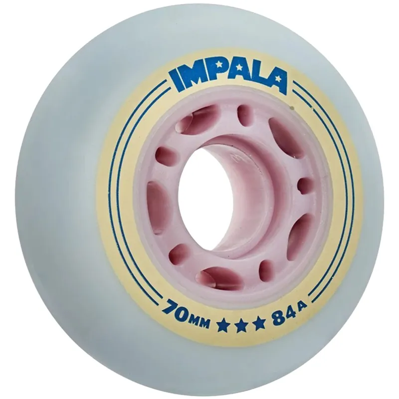 Impala Inline Wheel 4 Pack Inliner-Rollen Sky Blue/Yellow-