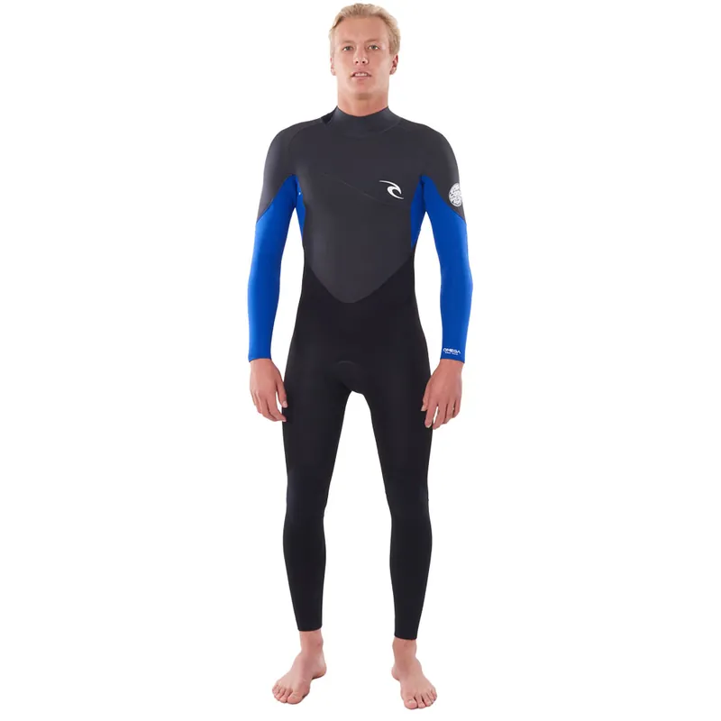 Rip Curl Omega 4/3 GB Back Zip Neoprenanzug Blue-9