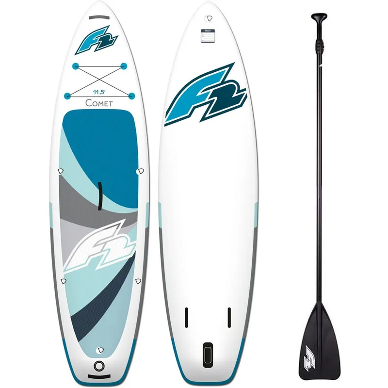 F2 Comet Set 11'5" Stand Up Paddle Blue/White-