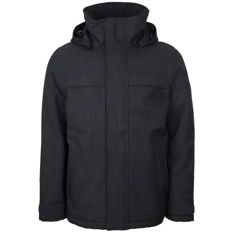 Elkline Undercover Regenjacke Anthramelange- S