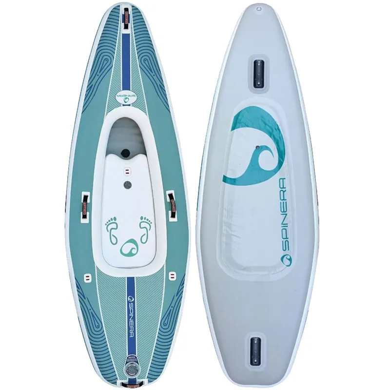 Spinera SupKayak SK10 10'0'' Hybrid-SUP-Kajak Teal/Grey/White-