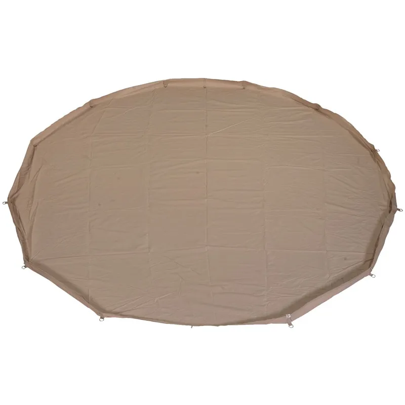 Nordisk Asgard 19.6 Zip-In-Floor Zeltboden Natural-