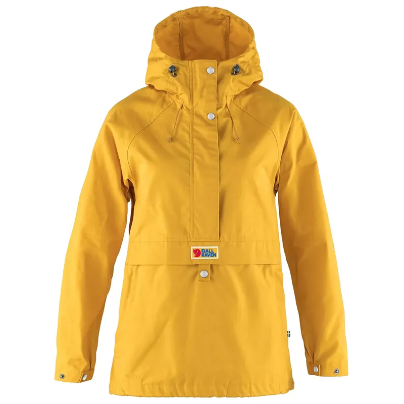 Fjällräven Vardag Anorak Wetterjacke Mustard Yellow-9