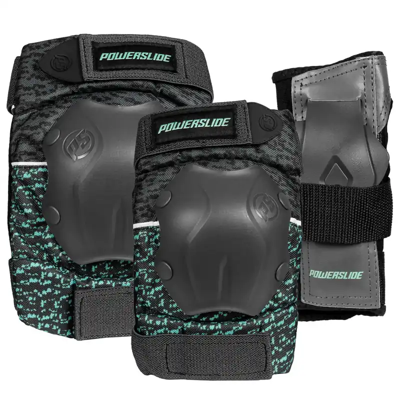 Powerslide Standard Tri-Pack Woman Schützerset Black- M