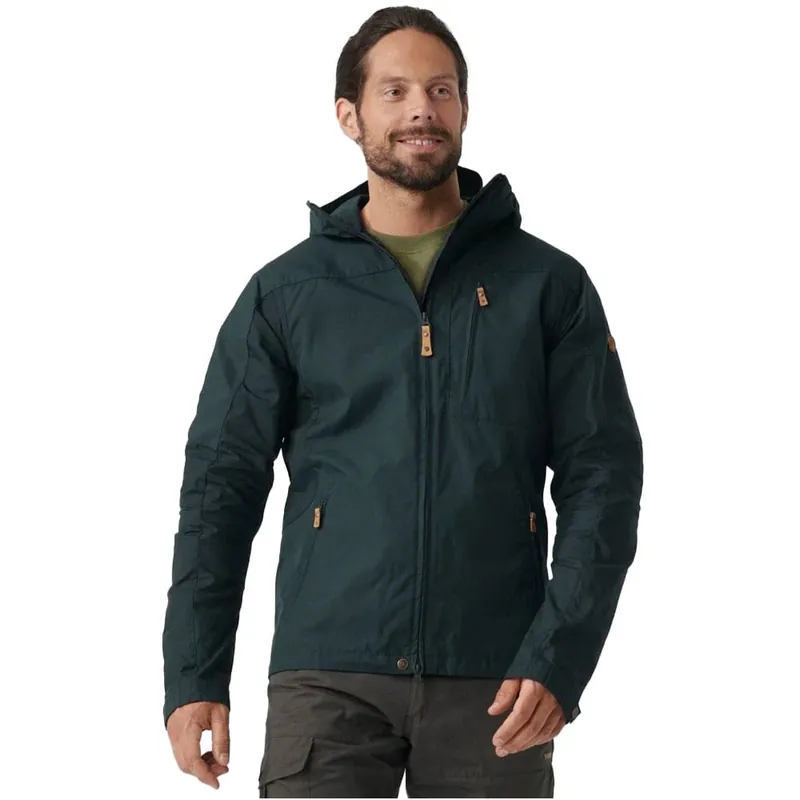Fjällräven Sten Freizeitjacke Dark Navy-9