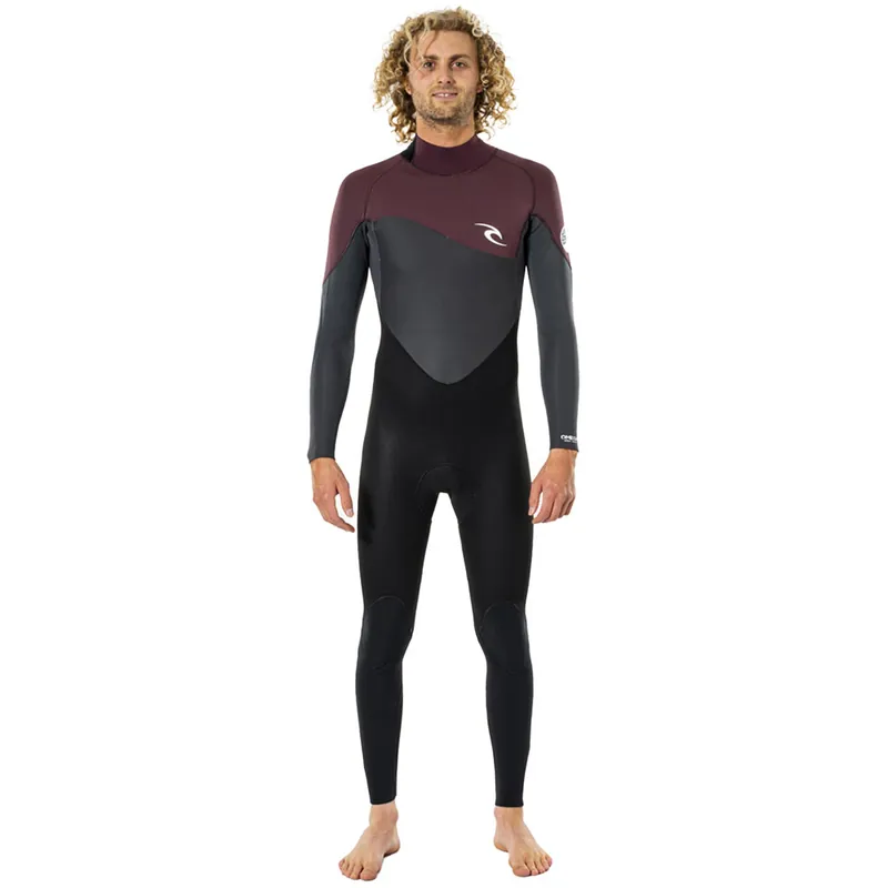 Rip Curl Omega 3/2 GB BZ Steamer Neoprenanzug Maroon-9