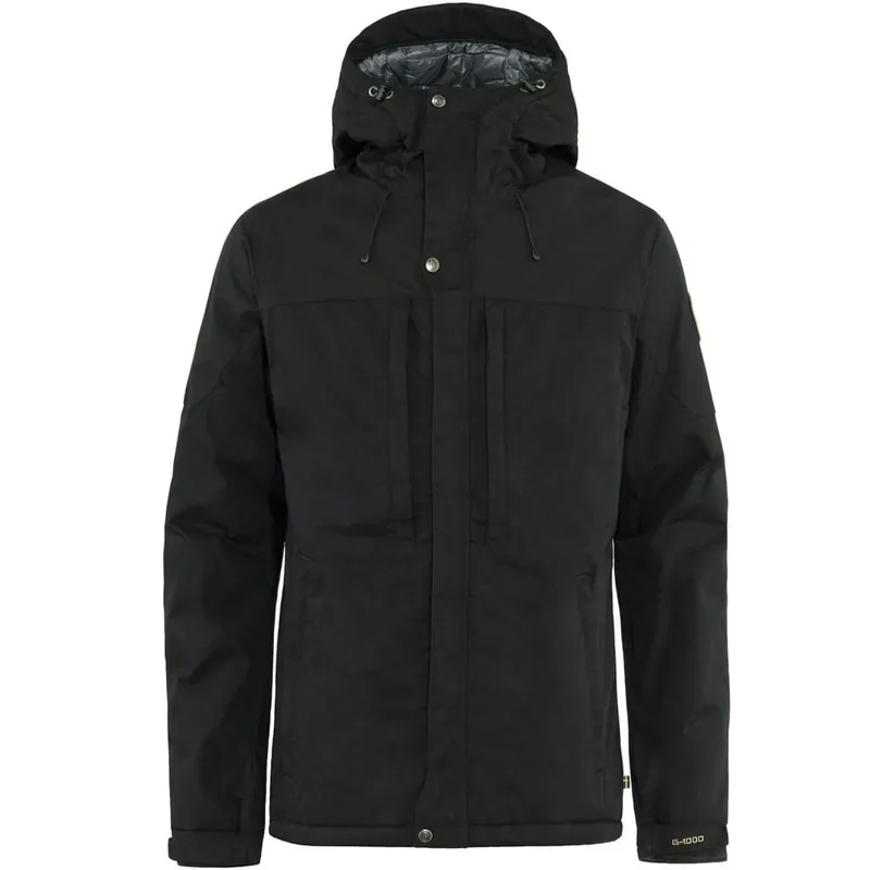 Fjällräven Skogsö Padded Winterjacke Black-9