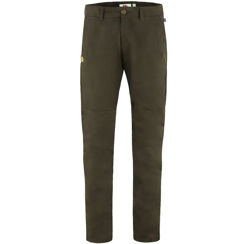 Fjällräven Sörmland Tapered Trousers Outdoorhose Dark Olive-9