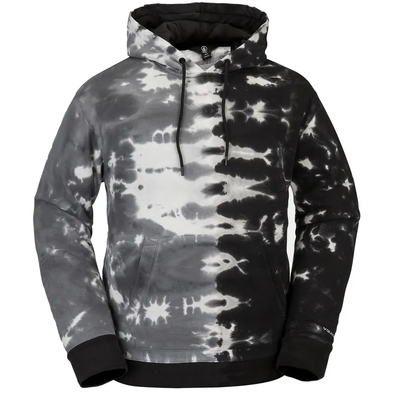 Volcom Inuslate Pullover Fleece Kapuzensweater Black- S