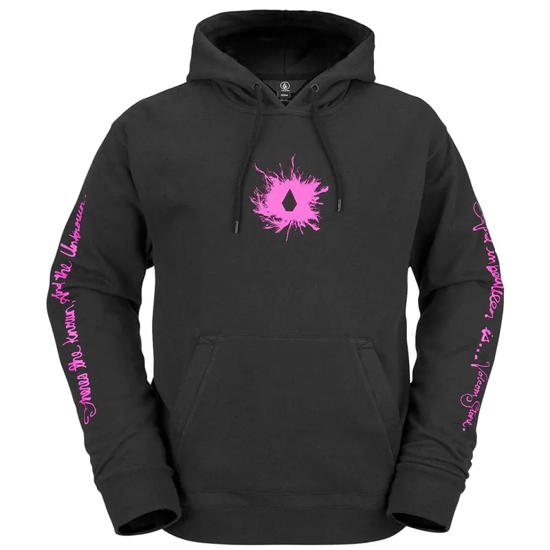 Volcom Inuslate Pullover Fleece Sweater Black- S