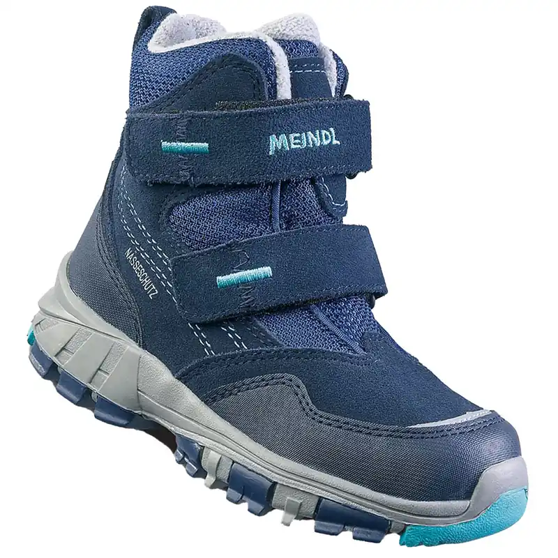 Meindl Polar Fox Junior Winterschuhe Nachtblau/Türkis-