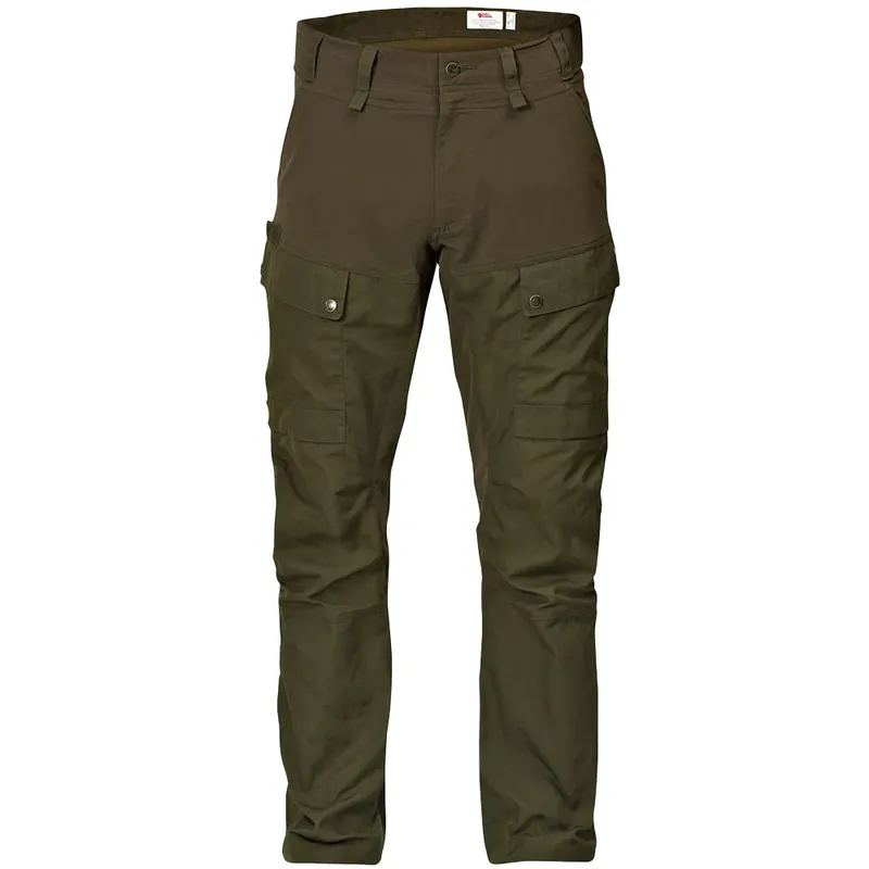 Fjällräven Lappland Hybrid Jagdhose Dark Olive-9