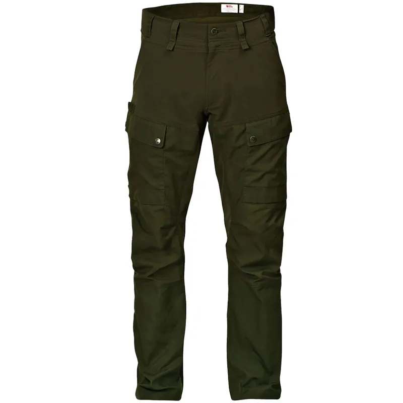 Fjällräven Lappland Hybrid Outdoorhose Deep Forest-9