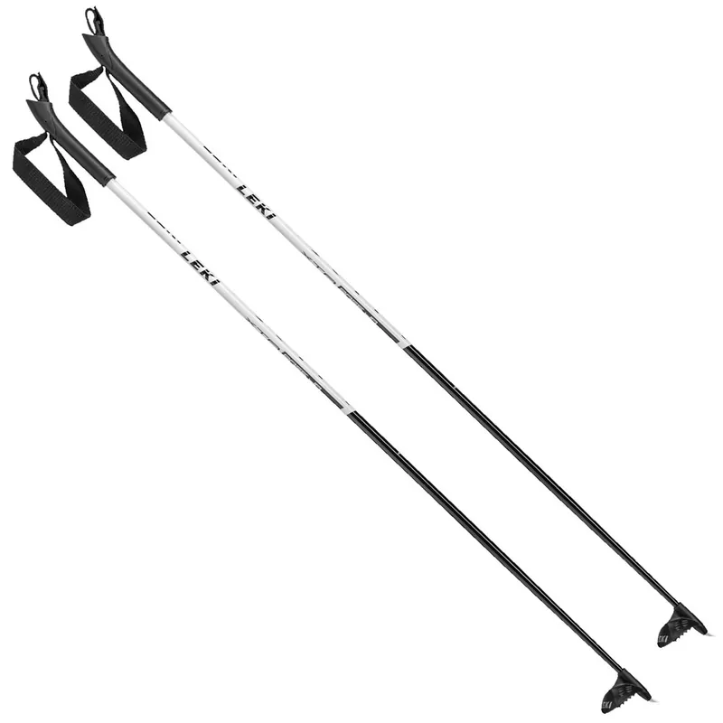 Leki XTA Base Jr. Kinder-Langlaufstöcke Black/White-