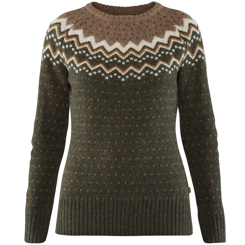 Fjällräven Övik Knit Pullover Deep Forest-9