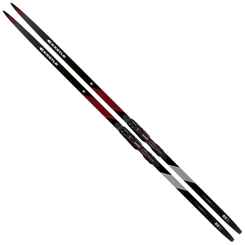 Kästle RX10 JR Classic Skin Hard Kinder-Langlaufski Black/Red-