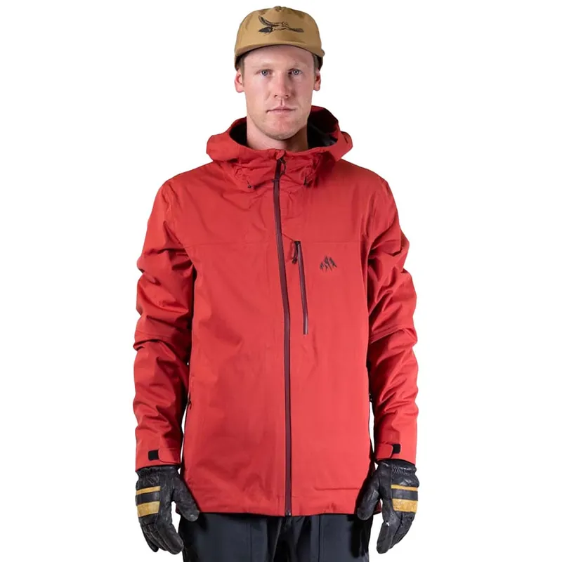 Jones Peak Bagger Skijacke Safety Red-