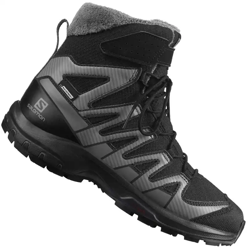 Salomon XA Pro v8 Winter CSWP Winterschuhe Black/Phantom/Quiet Shade- 31