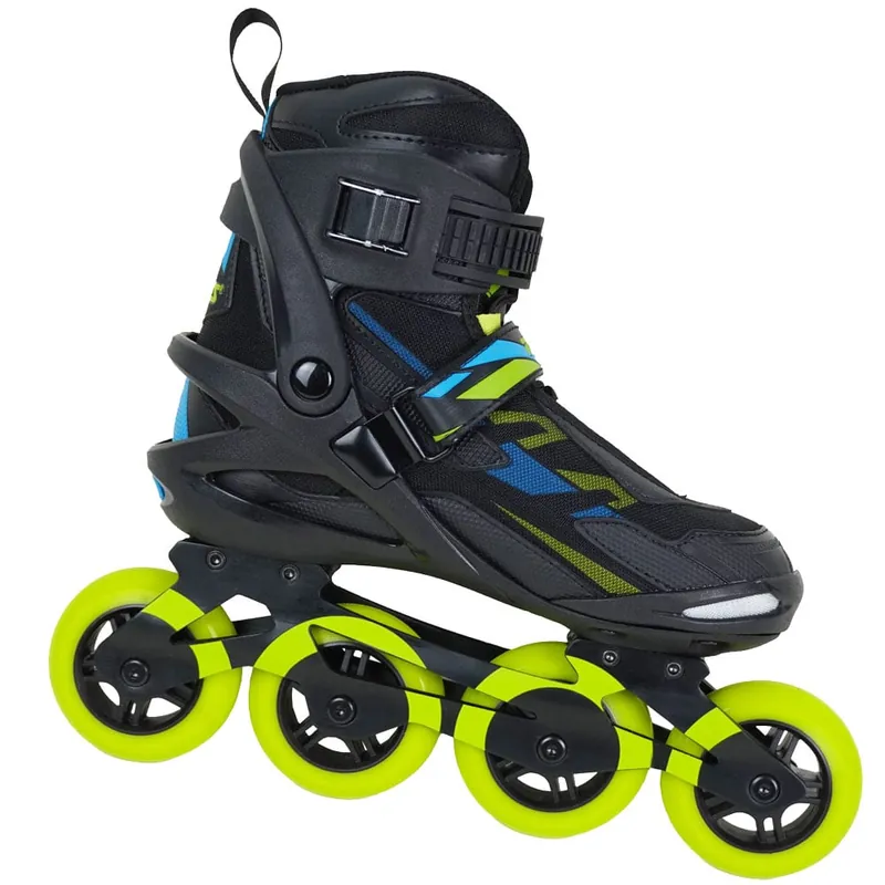 Roces Helium 2 TIF Inline Skates Black/Lime- 40