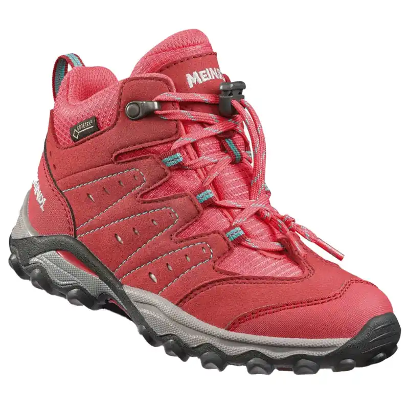 Meindl Tuam Gore-Tex Wanderschuhe Erdbeer/Türkis-
