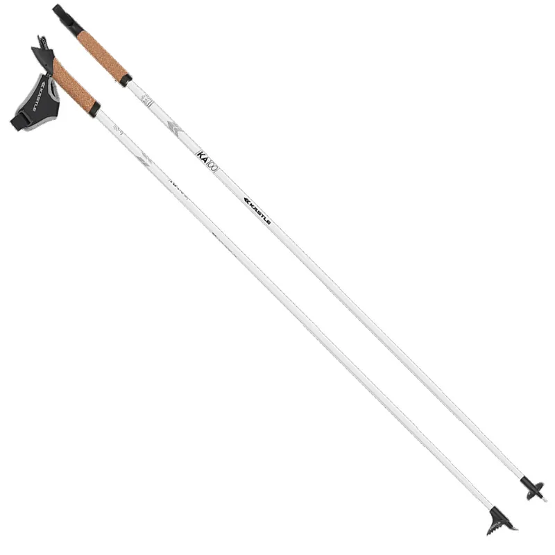 Kästle KA100 Langlaufstöcke Black/White-