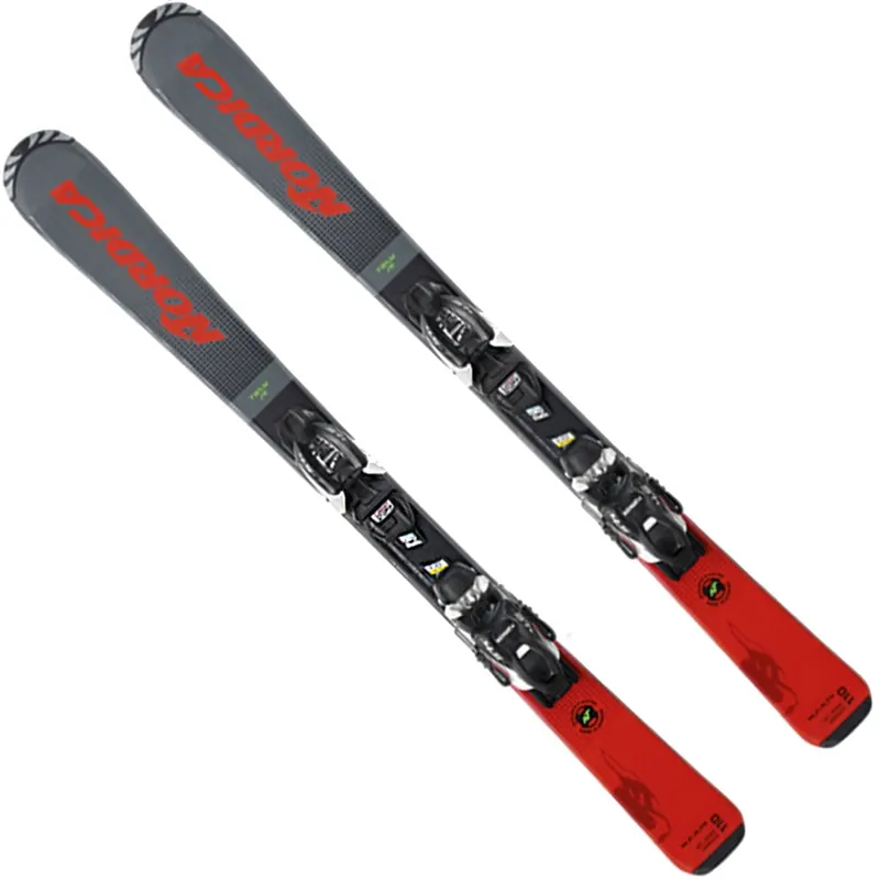 Nordica Team JR Kinder-Ski Red/Grey-