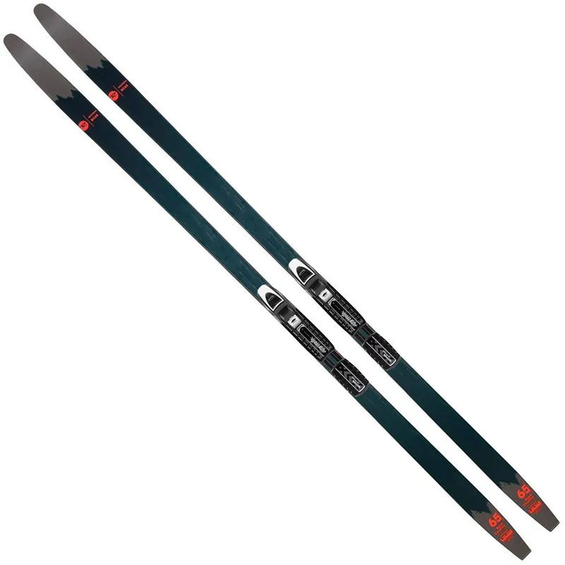 Rossignol BC 65 Positrack Langlaufski Black/Red-