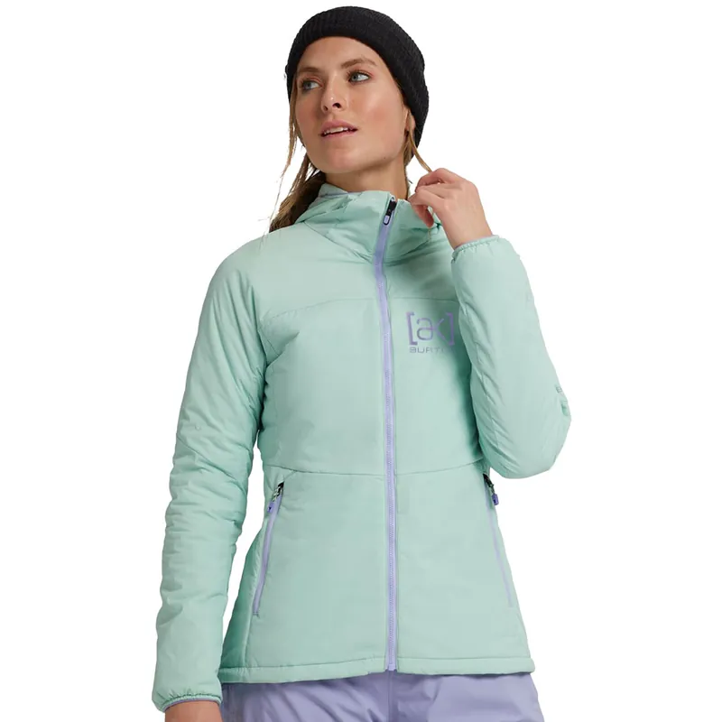 Burton [ak] Helium Hooded Insulated Stretchjacke Faded Jade- S