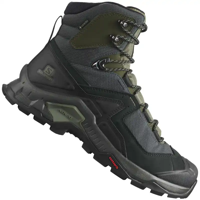 Salomon Quest Element GTX Hikingschuhe Black/Deep Lichen Green/Olive Night- 42 - Nur noch 1 auf Lager