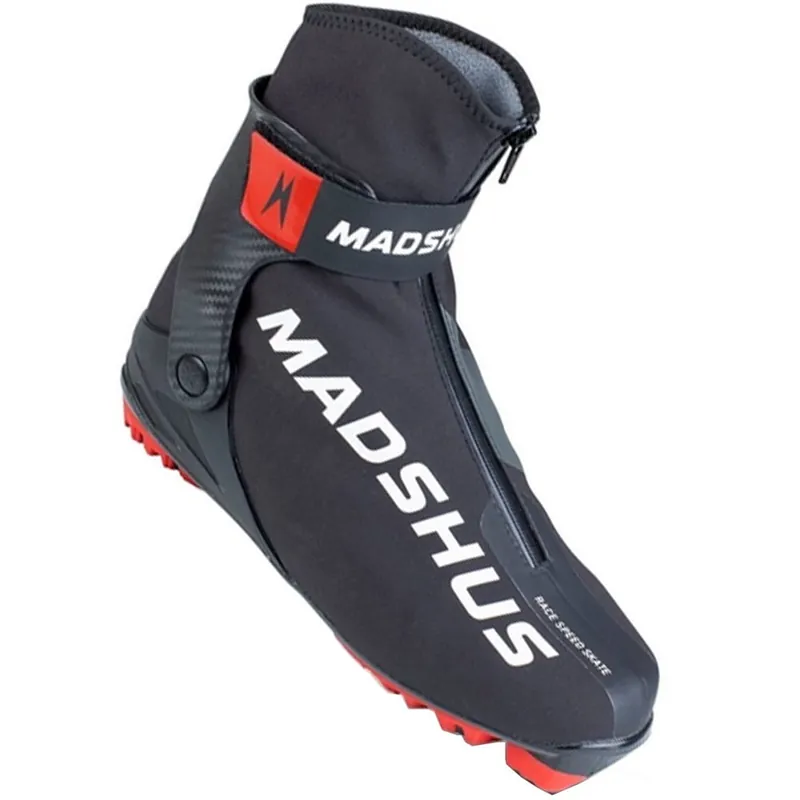Madshus Race Speed Skate Langlaufschuhe Black/Red-9