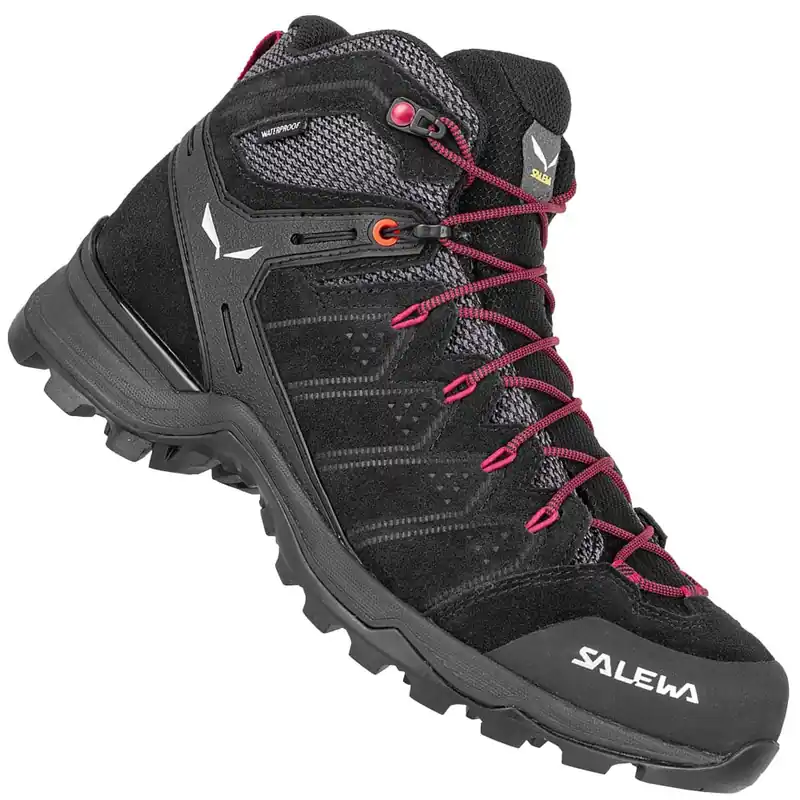 Salewa Alp Mate Mid WP Hikingschuhe Black Out/Virtual Pink- 36 - Nur noch 1 auf Lager