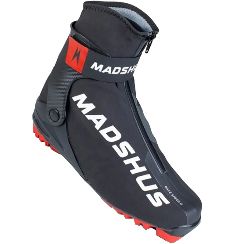 Madshus Race Speed Universal Langlaufschuhe Black/Red-9