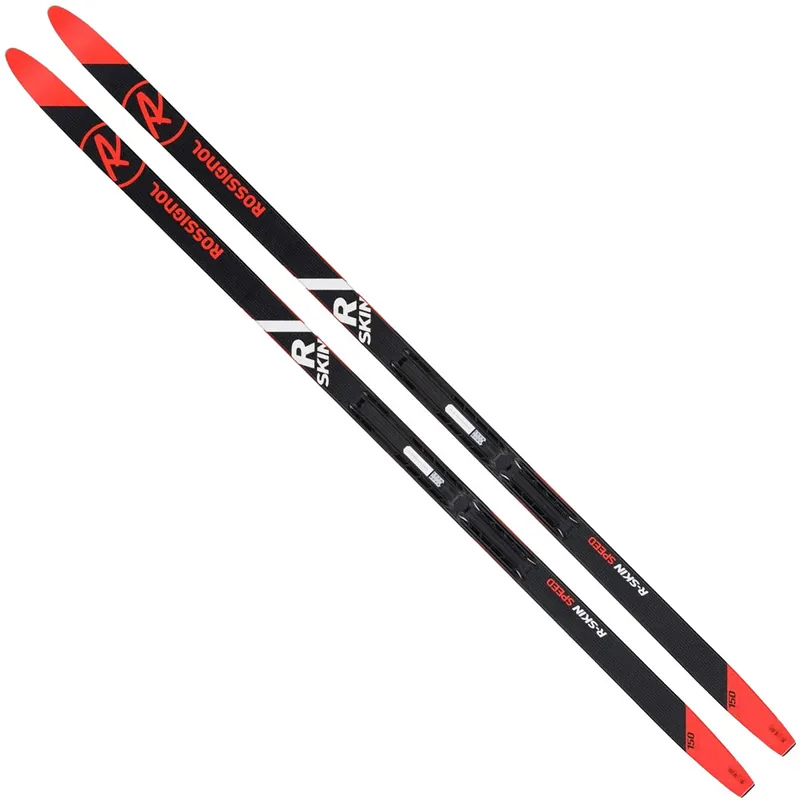 Rossignol Speed R-Skin LS Langlaufski Black/Red-