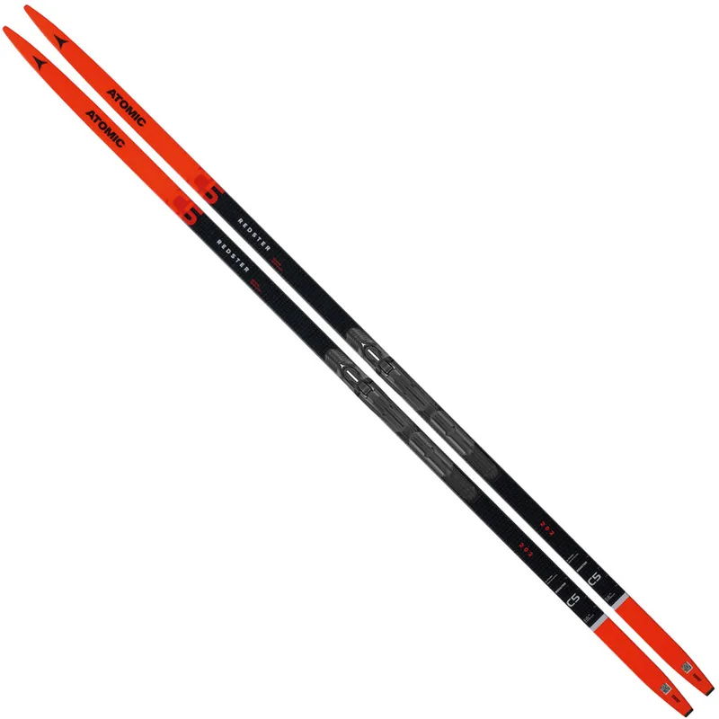 Atomic Redster C5 Skintec Soft Langlaufski Black/Red-