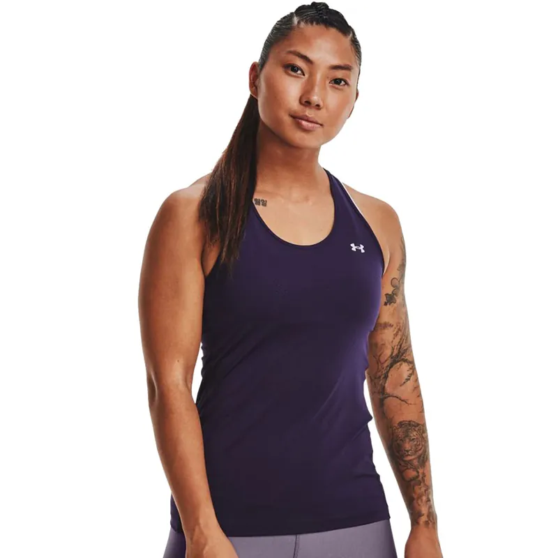 Under Armour Racer Tank Tanktop Purple Switch- M
