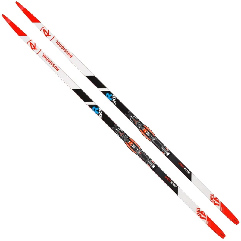 Rossignol Delta Comp R-Skin IFP Langlaufset Red/White/Black-