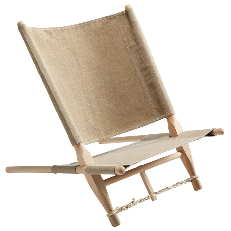 Nordisk Moesgaard Wooden Chair Campingstuhl Natur-