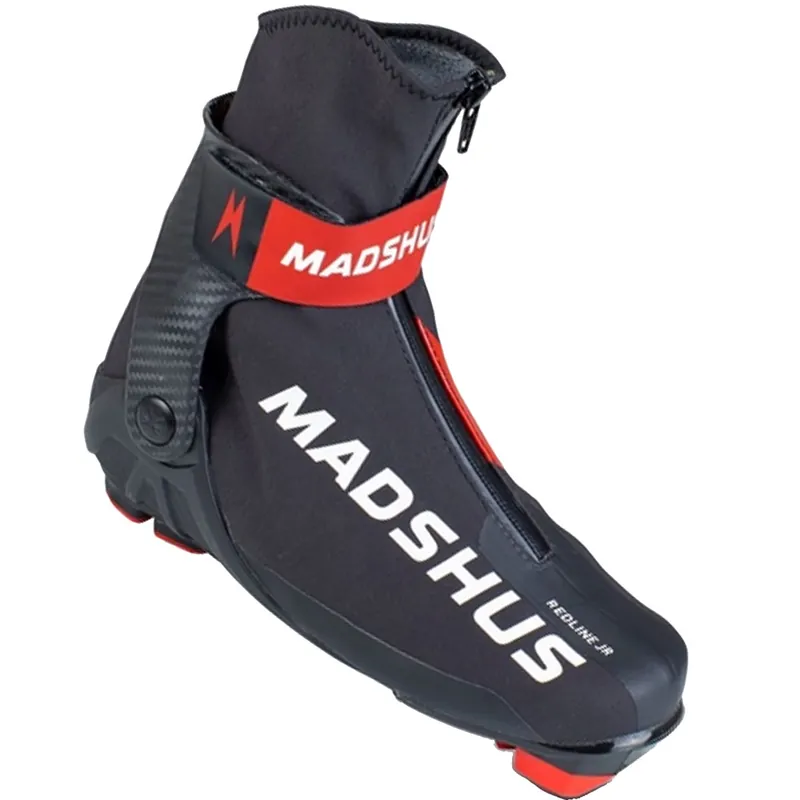 Madshus Redline JR Langlaufschuhe Black/Red-9