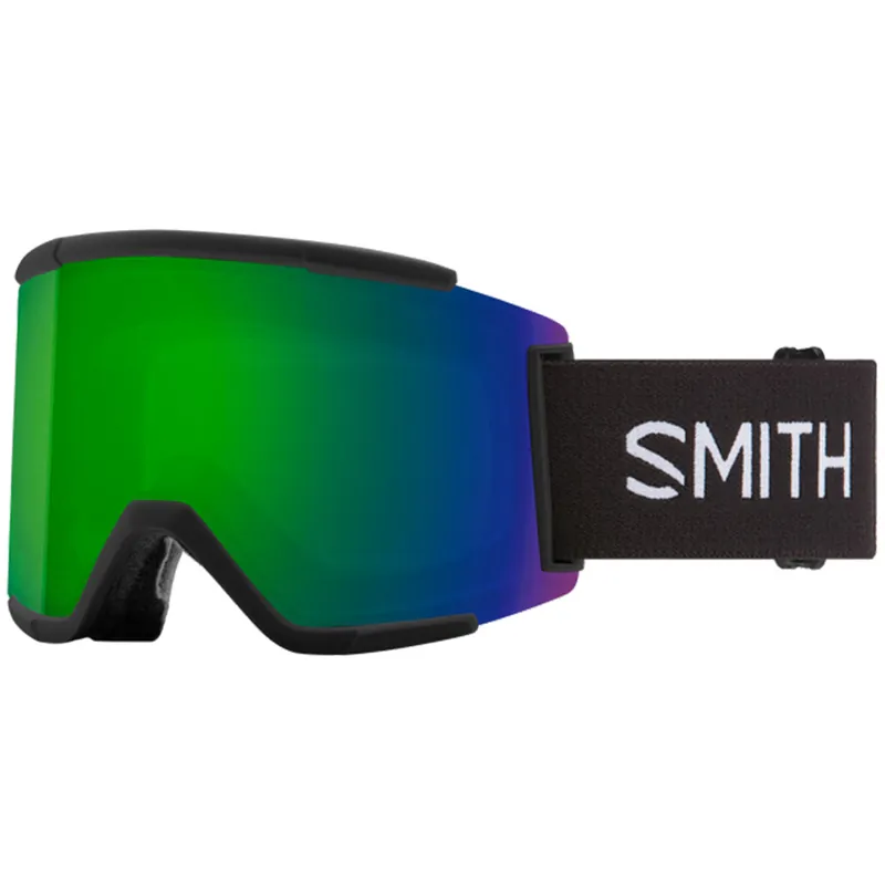 Smith Squad XL Schneebrille Black/CP Sun Green Mirror-