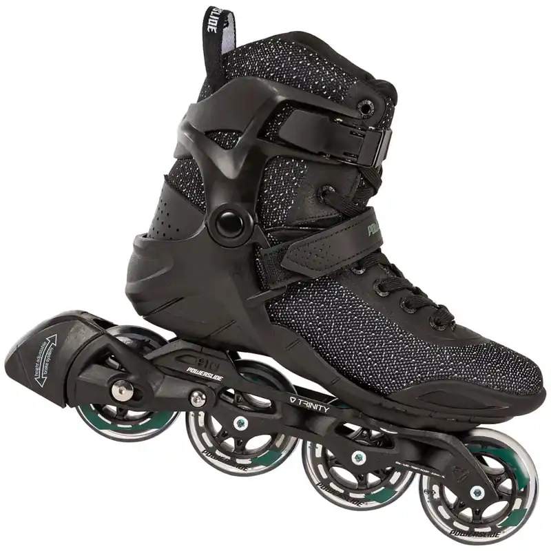Powerslide Phuzion Enzo BW 80 Inline Skates Black-