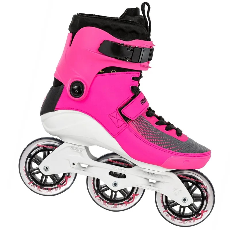 Powerslide Swell 100 3D Adapt Inliner Electric Pink-