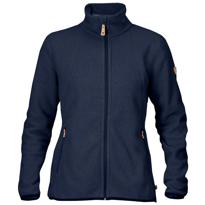Fjällräven Stina Fleece Jacke Dark Navy-9
