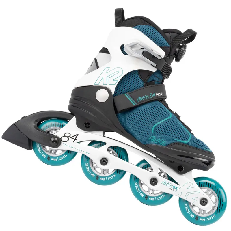 K2 Alexis 84 BOA Inliner Teal/White- 34 - Nur noch 1 auf Lager
