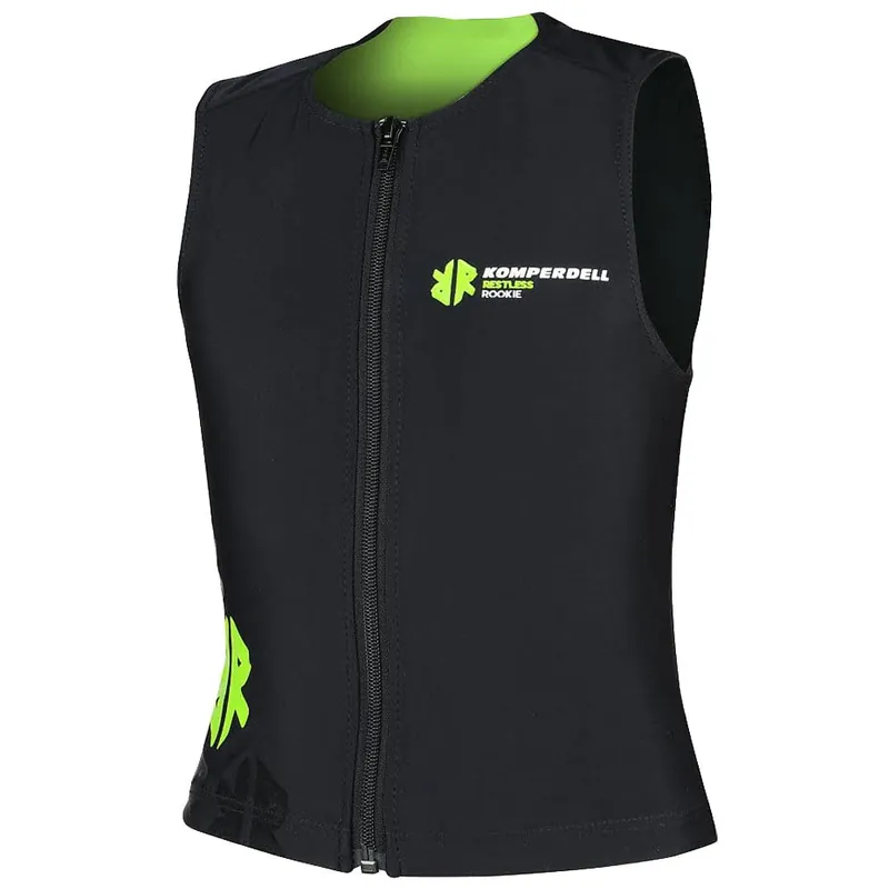 Komperdell Pro Vest ECO Junior Protektorweste Black/Neon Yellow-