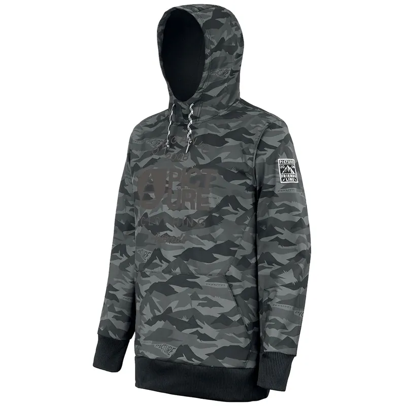 Picture Parker Softshell-Hoodie Metric Black- S
