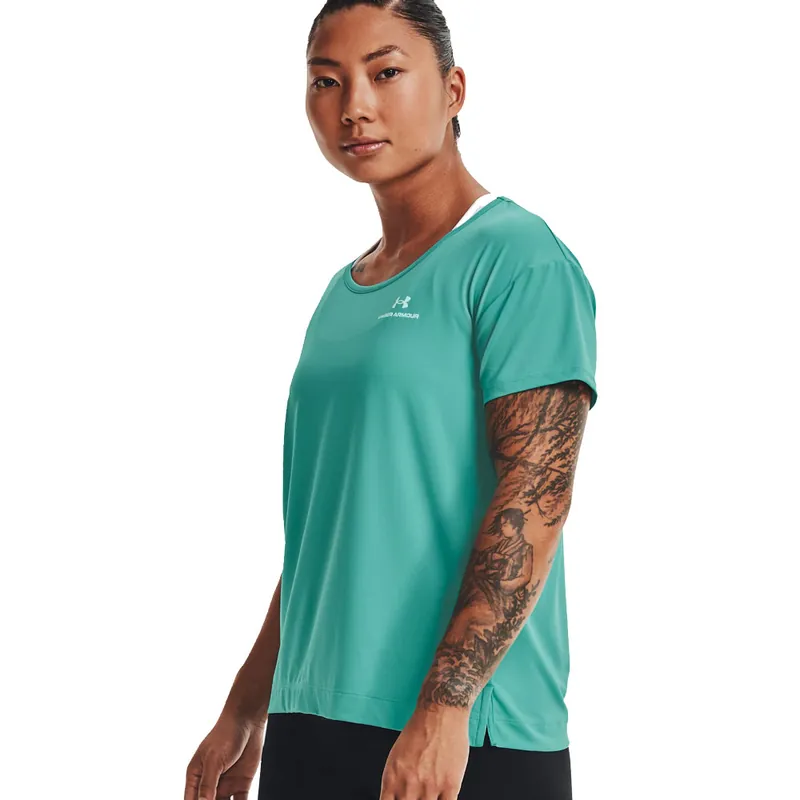 Under Armour Rush Energy Core Top Neptune- XS
